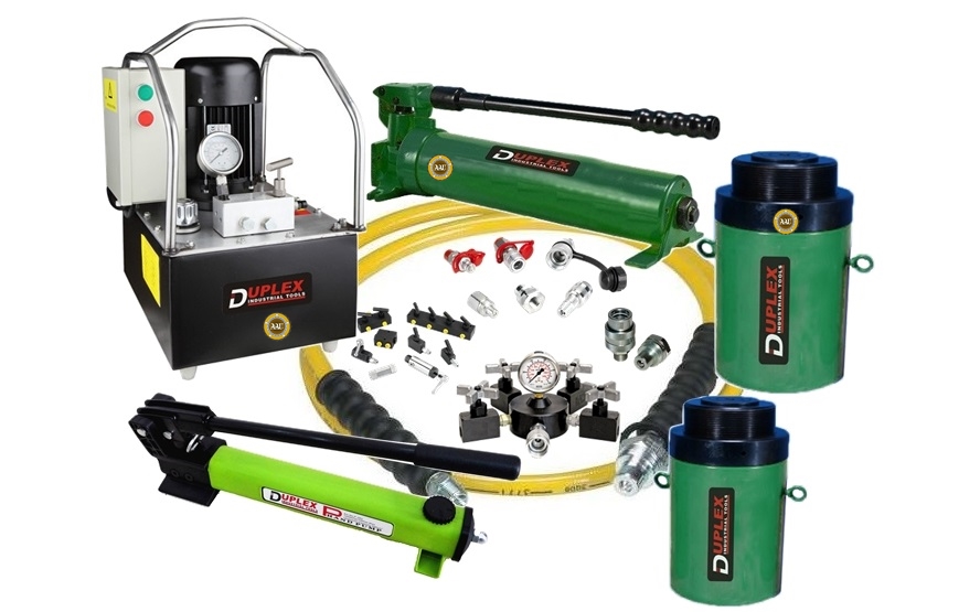 single acting lock nut cylinders, cll-1508, hydraulic cylinder, hydraulic jack, duplex/shanghai, kich thuy luc 1 chieu, bom tay thuy luc, bom dien thuy luc, 